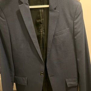 Navy Blue River Island Blazer. Size 40